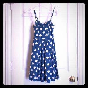 Target knit hearts dress